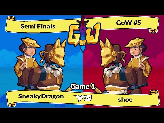 Commentated GoW5 - Sidewinder - SneakyDragon vs shoe - Game 1 - Semifinals