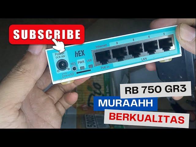 Beli RB 750 GR3 disini aja pasti murah.....