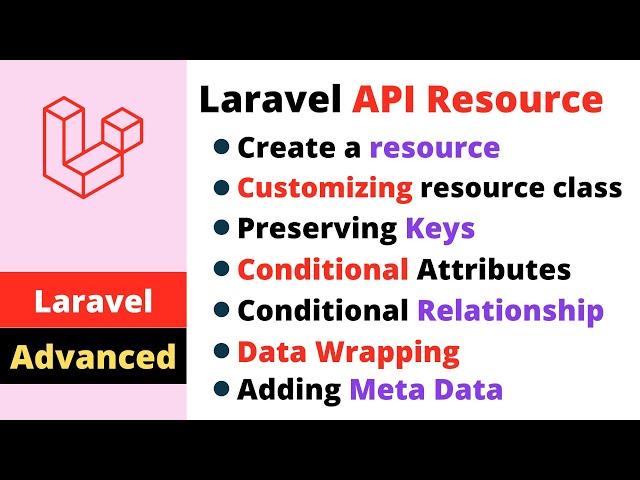 Laravel Advanced - Eloquent Api Resource - Complete Explanation