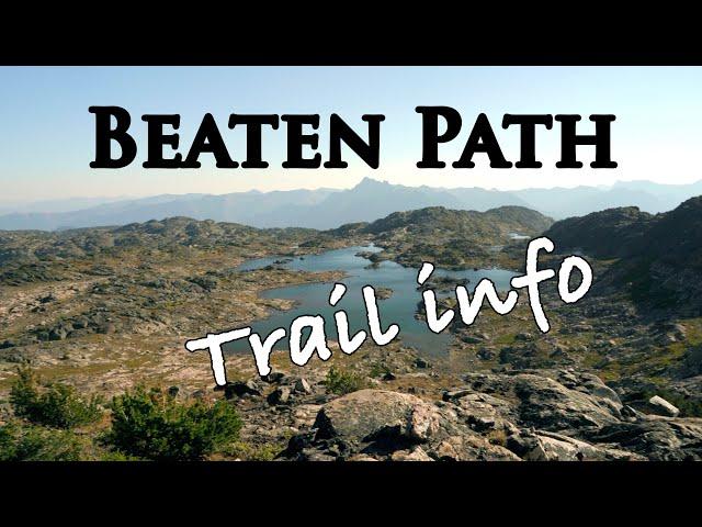 The Beaten Path - Beartooth Mountains what you need to know