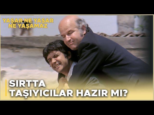 Yaşar Ne Yaşar Ne Yaşamaz Türk Filmi | Yaşar Siyasileri Sırtında Taşıyor