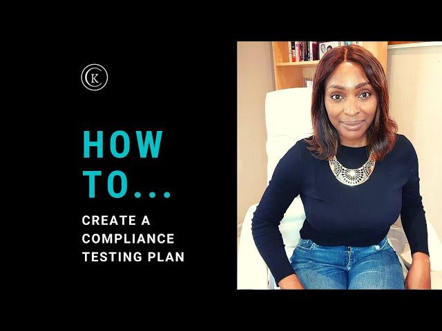 How To Create A Compliance Testing Plan