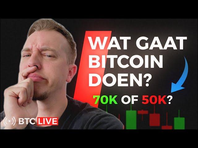 BITCOIN HIGHER LOW OF PULLBACK : Deze altcoin outperformed Ethereum! | LIVE BTC & ALTCOINS