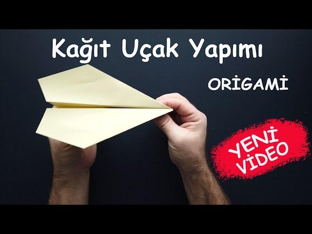 Origami Kağıt Uçak Yapımı ( Kolay Yapım )