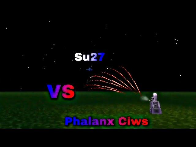 Phalanx Ciws Air Defence Vs SuKhoi Su27 / Minecraft Pe World