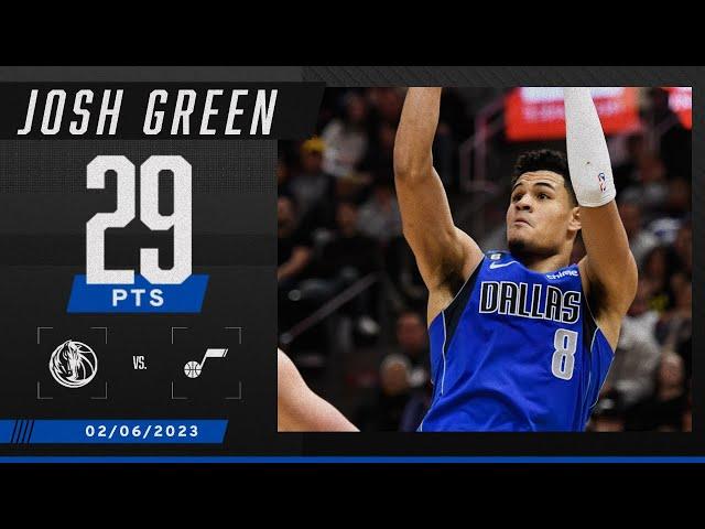 Josh Green goes off for career-high 29 points as Mavericks beat Jazz | #NBA