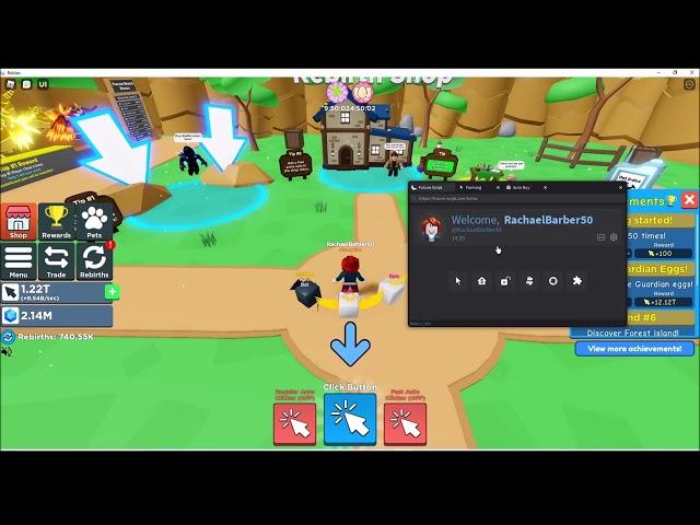 (Update 7) Roblox Clicker Simulator Script (AutoClick, AutoHatch Eggs, Unlock GamePasses)