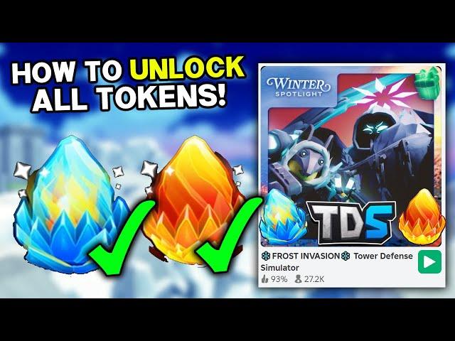 WINTER SPOTLIGHT: Tower Defense Simulator ALL TOKENS!!