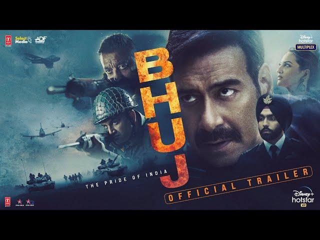 Bhuj: The Pride Of India - Official Trailer | Ajay D. Sonakshi S. Sanjay D. Ammy V.Nora F | 13th Aug