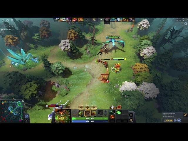 Dota 2 Modo Turbo Bristle Back Destaque da partida