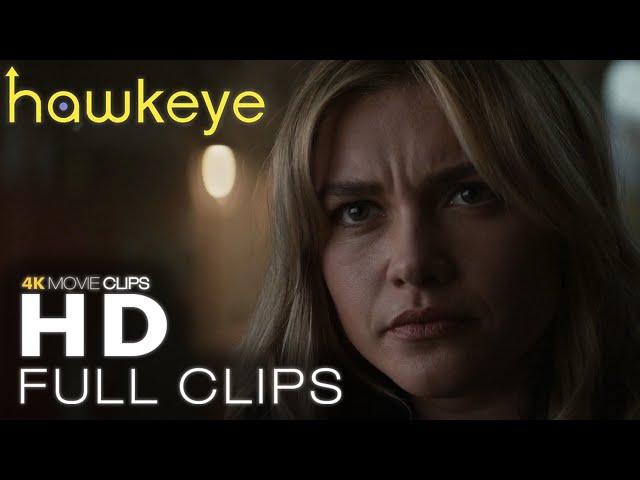 Yelena Belova and Kate Conversation Scene Part 2 (FULL HD) | Hawkeye Series | Disney+