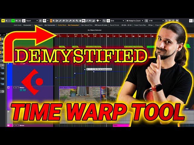 The No.1 Film Scoring tool in Cubase -Timewarp Tool Demystified #timewarp #cubase