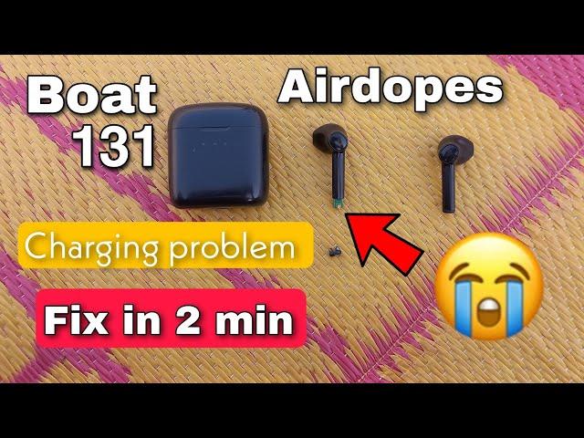 Airdopes 131 charging problem || Boat 131 Charging problem solve in 2 min 2023 || Diljale  Bhai