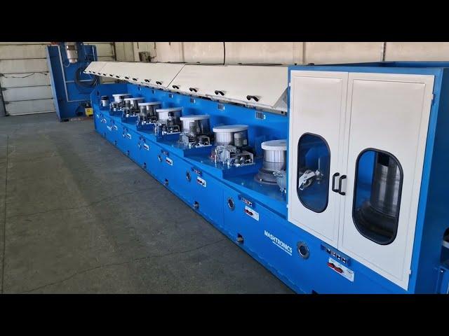 Mashtronics wire drawing machine MBK/8-1.630-7.550