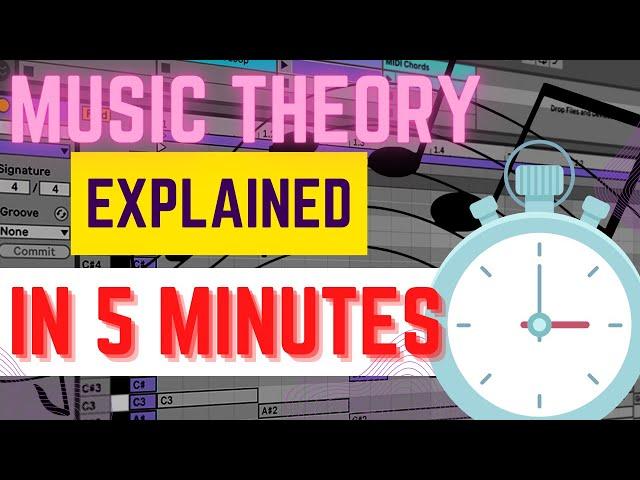 Music Theory For Producers in Ableton: Explained In Only 5 Minutes!