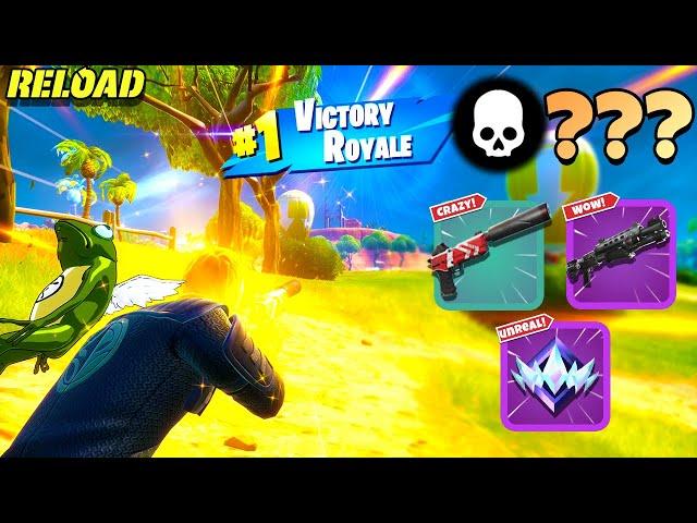 High Elimination Unreal Ranked Reload Zero Builds (Fortnite Chapter 6)