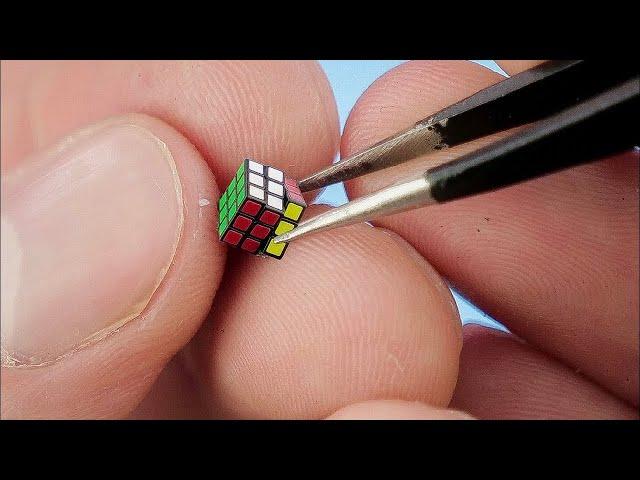 How fast I can solve the smallest Rubik’s cube in the world?