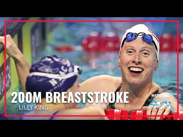 Lilly King & Kate Douglass Head to Head 200M Breaststroke | 2023 Phillips 66 National Championships