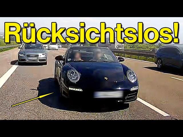 Irrer Porsche-Fahrer, Unfall mit Motorrad und Hochzeitskorso | Dashcam Deutschland #128 | #germany