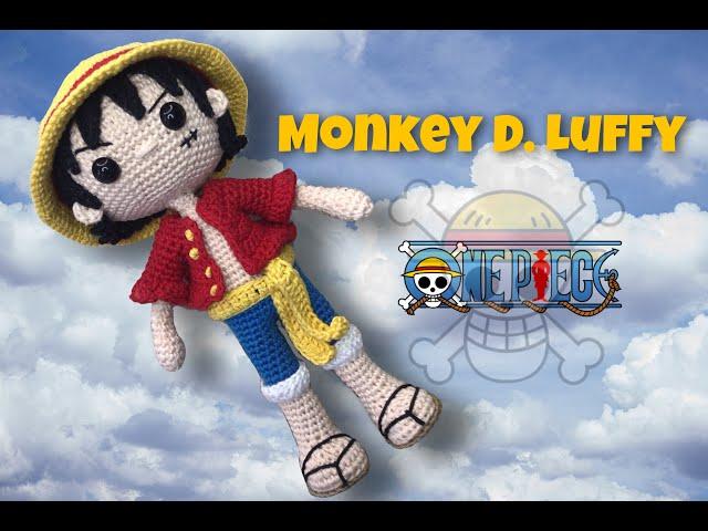 Monkey D. Luffy Amigurumi 2/4 (SUBS ) #luffycrochet #onepiece #luffytejido