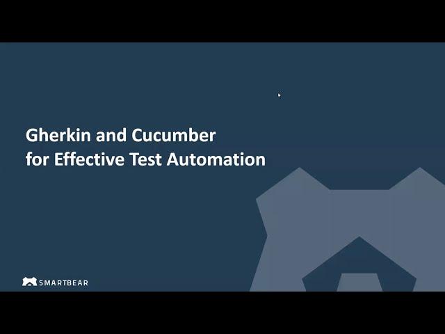 Gherkin and Cucumber for Effective Test Automation