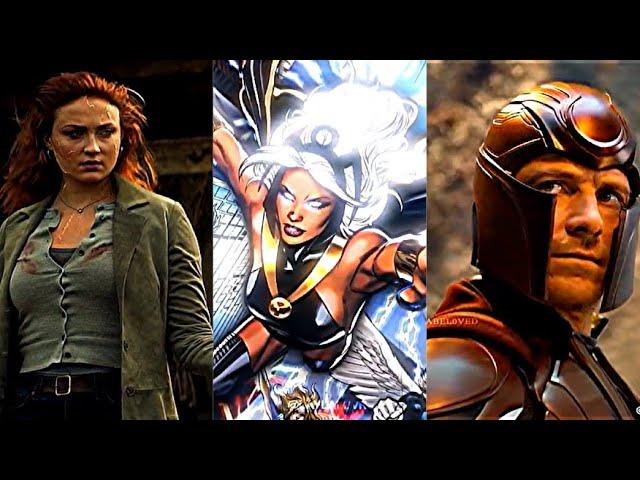 X-men edits because i want dark phoenix to join the mcu