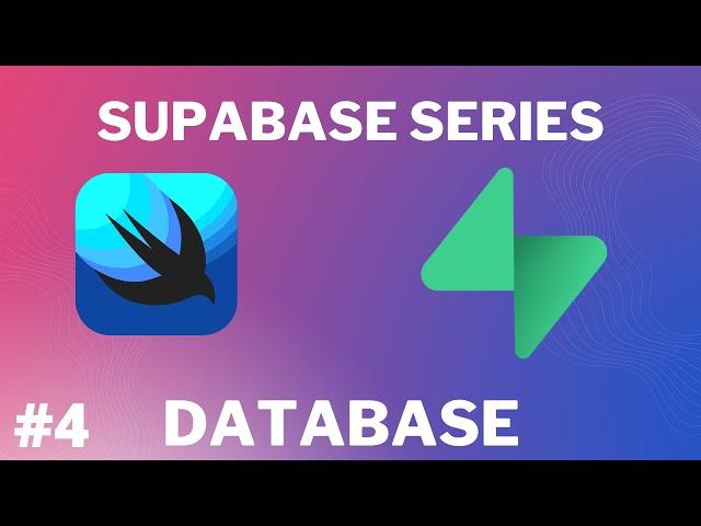 Fetch & Insert with Supabase Database | Supabase Swift Series #4