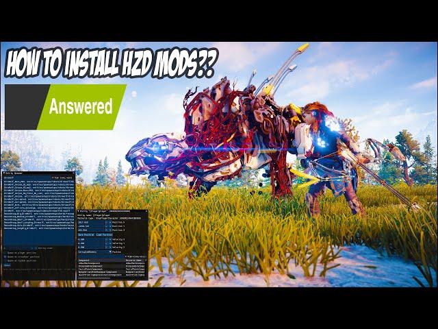 HZD Mods Installation Guide #nukem