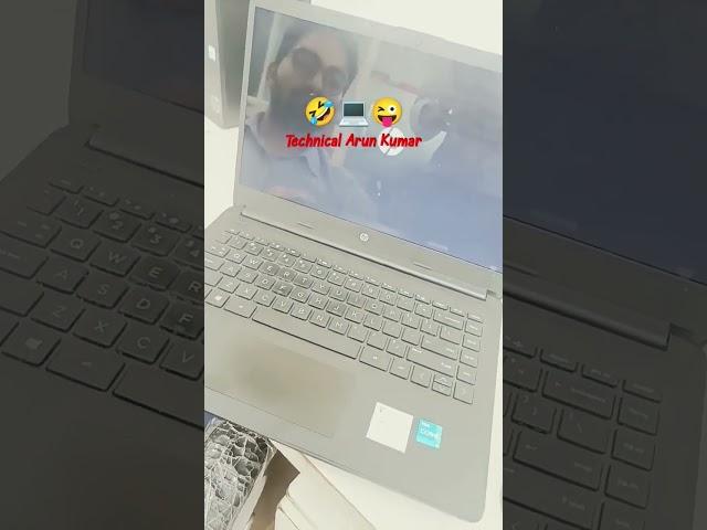 Fun with laptop #viral #tech #youtube #intertainment #masti #enjoy #timepass #tech #cooltech