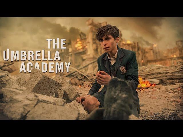 طفل مطلوب منه ينقذ العالم اللي هينتهي بعد 8 ايام | ملخص مسلسل the umbrella academy الموسم الاول