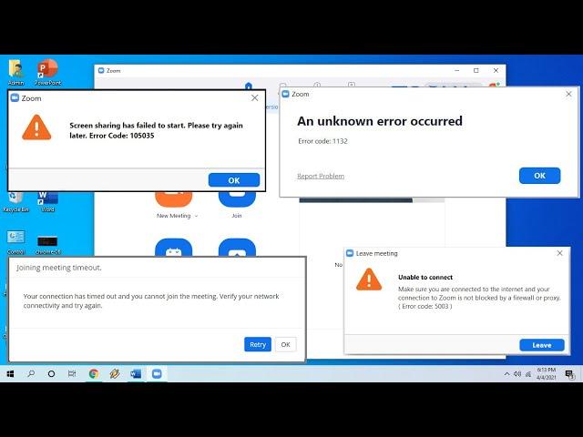 How to Fix All Errors of Zoom App for Windows PC