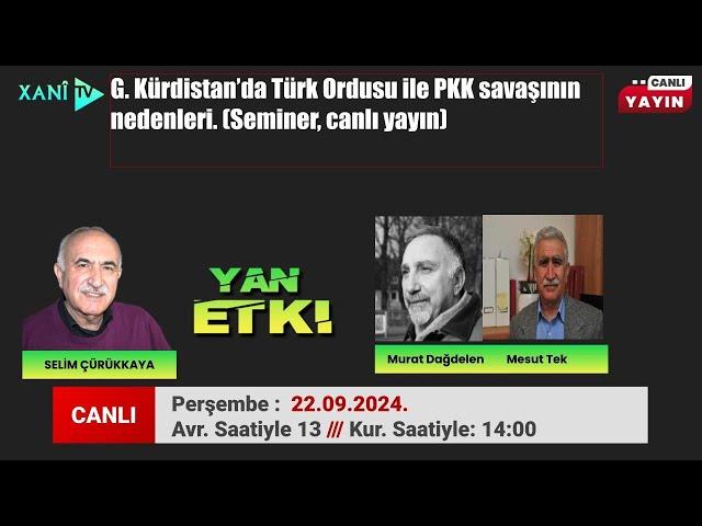 Murat Dağdelen Seminer de Güney Kürdistan daki savaşı anlattı (2)