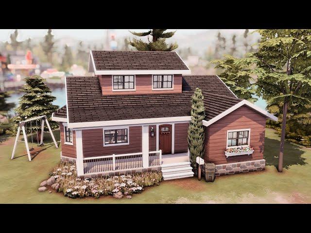 LaSuli Point Starter House  The Sims 4 Speed Build | No CC