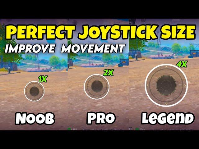 How to Find Your Best Joystick Size and Position | Joystick Stuck Problem | BGMI/PUBGM