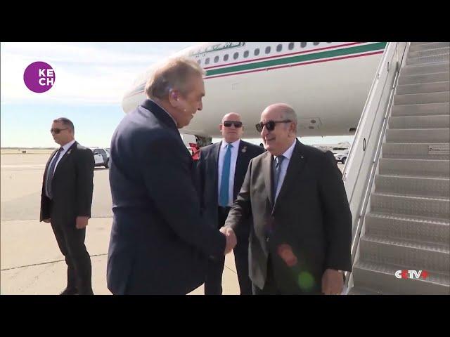 Algerian President Tebboune Arrives in New York for UN General Assembly