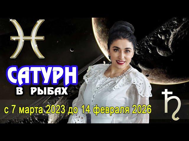 7 марта 2023 года Сатурн входит в знак рыб на 3 года. Астрологический прогноз, для всех знаков.