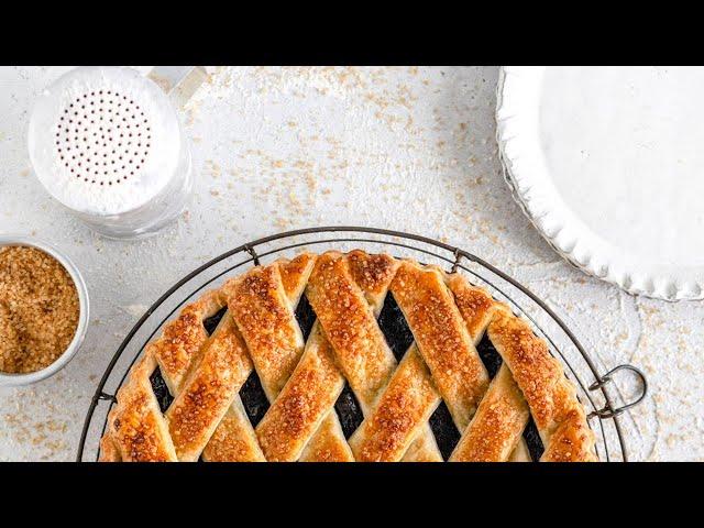 How to lattice a pie