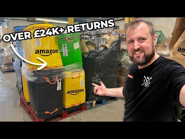 I Bought 8 Amazon Return Totes on a Pallet for £850 to Find Tools!