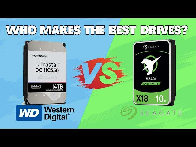 Seagate vs Western Digital - Which drives are truly best?