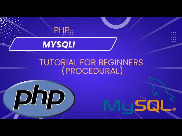 php mysqli tutorial   procedural way | PHP MySQL tutorial | PHP programming