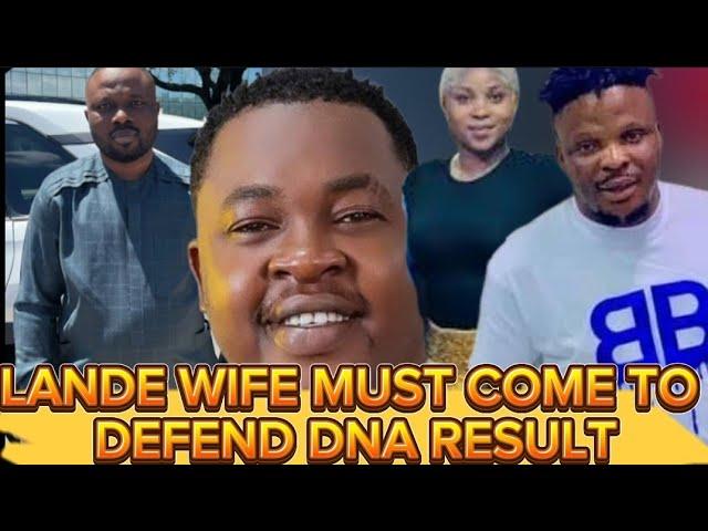 HAH! THIS IS TOO MUCH FOR IJOBA LANDE, DNA RESULT BABA TEE CHALLENGE LANDE WIFE MUST COME OUT 2 TALK