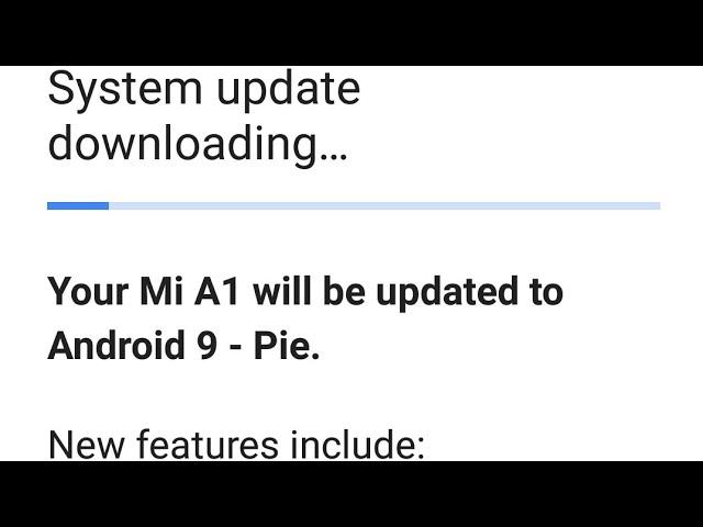 Redmi Mi A1/Mi A2 phone android 9pie updates or pie /top change android 9 pie/ how to update android