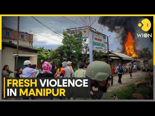 Manipur: Two CRPF soldiers killed, two cops injured in firing in Manipur's Jiribam | WION