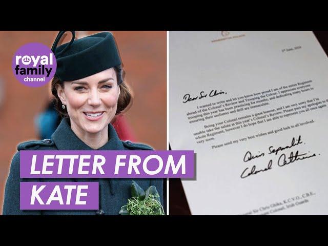 Princess Kate ‘Very Sorry’ For Missing Major Trooping the Colour Event