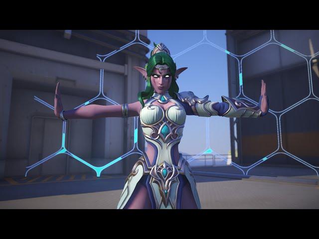 Symmetra's Photon Barrier Highlight Intro With Assorted Skins