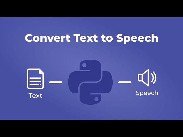 Convert Text to Speech Using Python | GeeksforGeeks