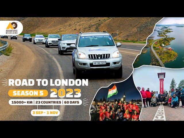 India to London by Road I Upcoming I Cross Border I Self Drive I Road Trip I 2023 I Delhi I Mumbai