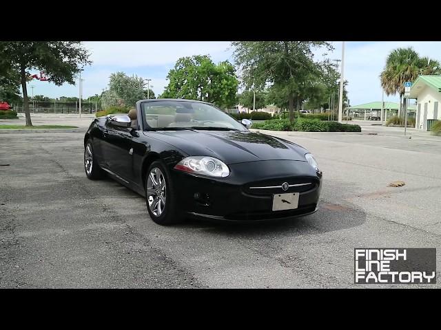 Driving a 2007 Jaguar XK