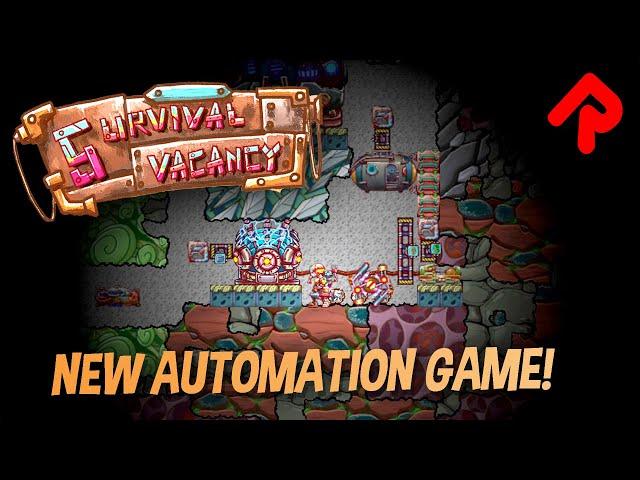 SURVIVAL VACANCY gameplay: Factorio meets Oxygen Not Included! (PC early access)