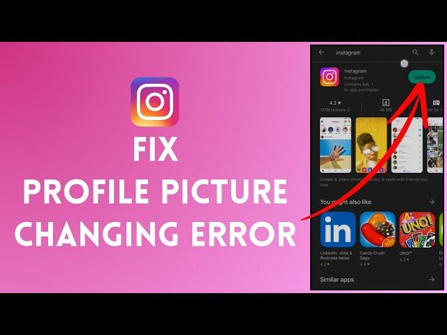 How To Fix Instagram Profile Picture Not Changing Problem (Solved)